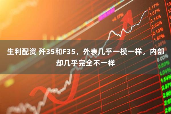 生利配资 歼35和F35，外表几乎一模一样，内部却几乎完全不一样